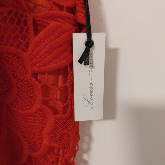 Lovers + Friends Caspian Shift Dress in Coral - Size XS from Revolve - Picture 5 of 7